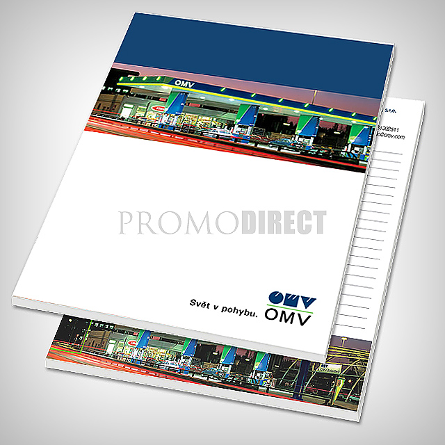 Block A4, 50 pages, full color envelope printing - 