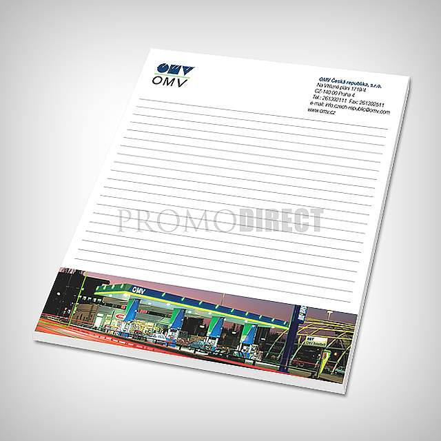 Block A5, 30 pages, full color printing - 