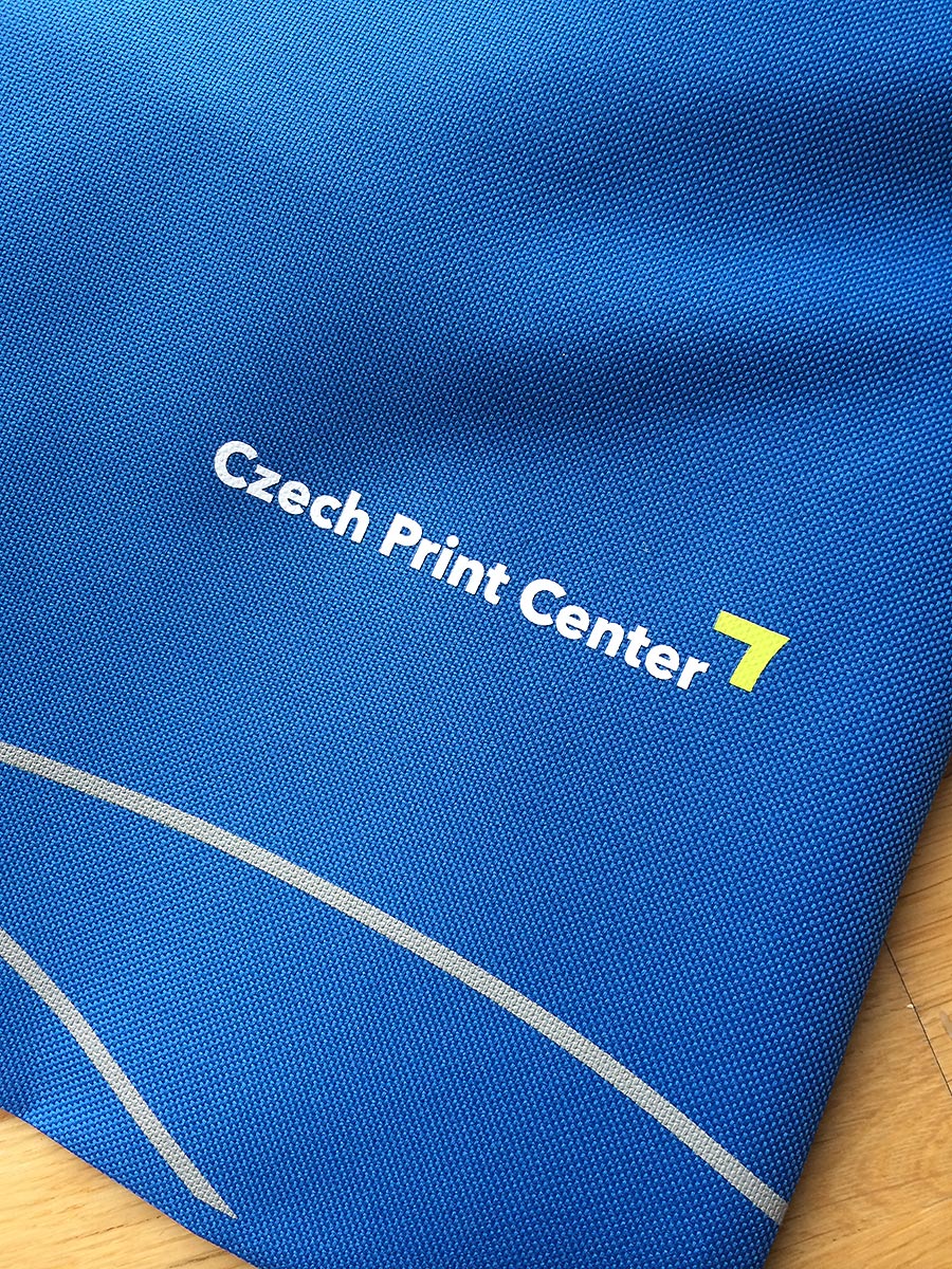Reklamní taška s potiskem loga Czech Print Center