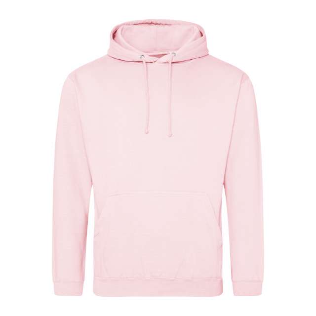 Just Hoods College Hoodie - růžová