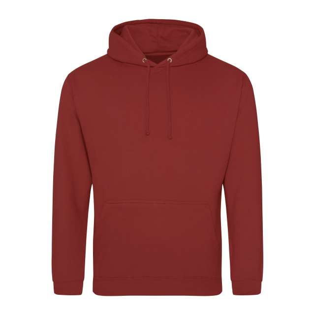 Just Hoods College Hoodie - Just Hoods College Hoodie - Garnet