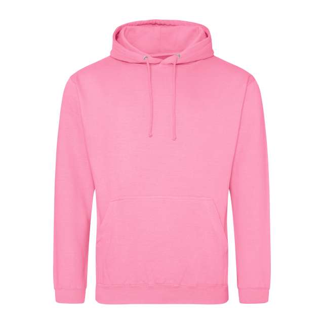 Just Hoods College Hoodie - růžová