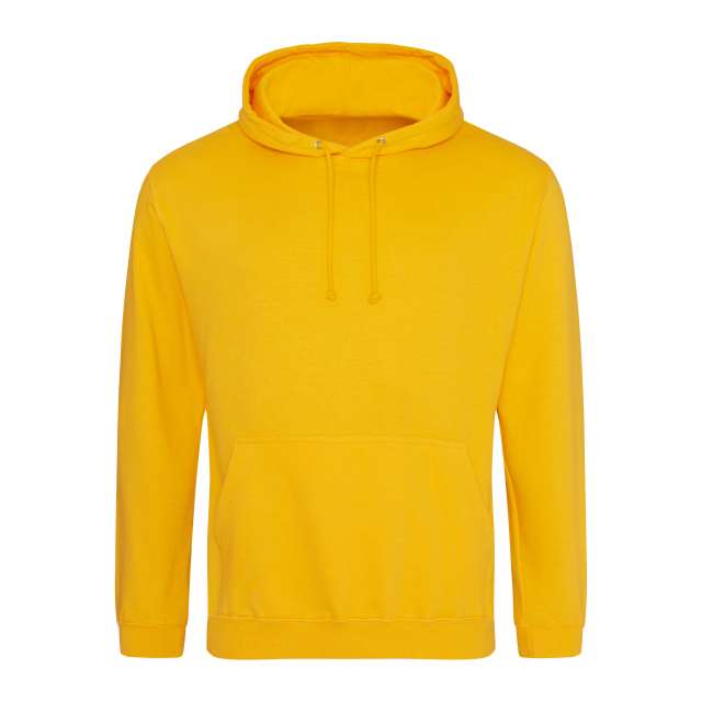 Just Hoods College Hoodie - yellow