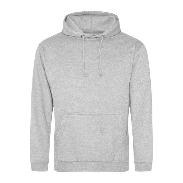 Just Hoods College Hoodie - grey