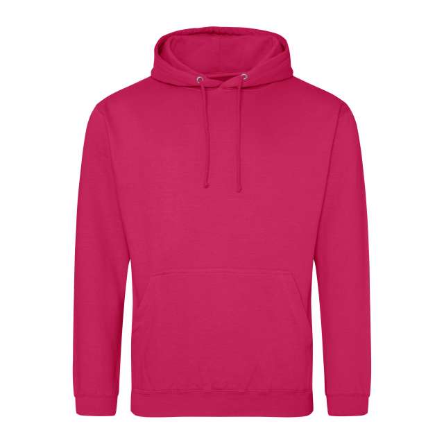 Just Hoods College Hoodie - růžová