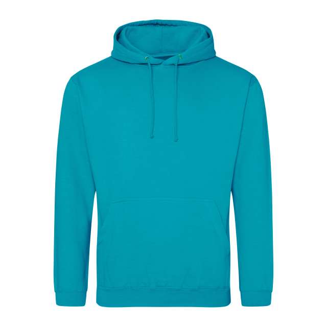 Just Hoods College Hoodie - Just Hoods College Hoodie - Lagoon Blue