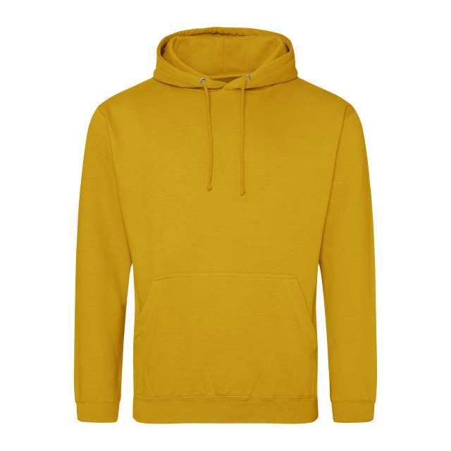 Just Hoods College Hoodie - Just Hoods College Hoodie - Old Gold