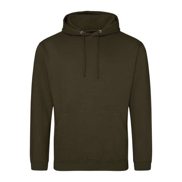 Just Hoods College Hoodie - Just Hoods College Hoodie - Olive