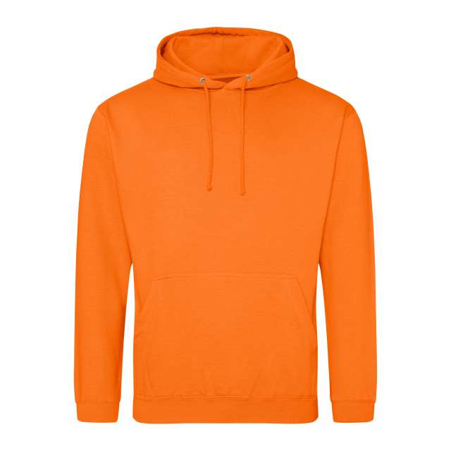 Just Hoods College Hoodie - orange