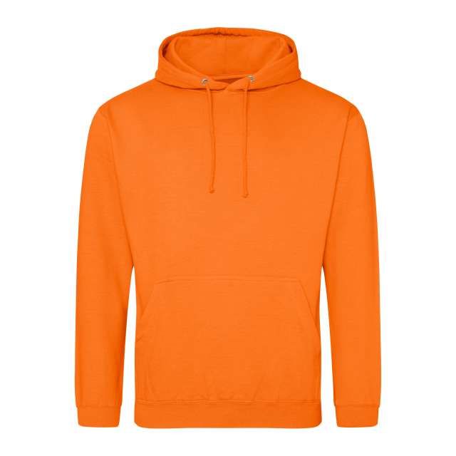 Just Hoods College Hoodie - Orange
