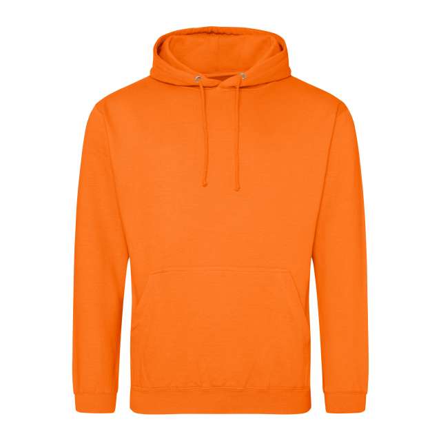 Just Hoods College Hoodie - Orange