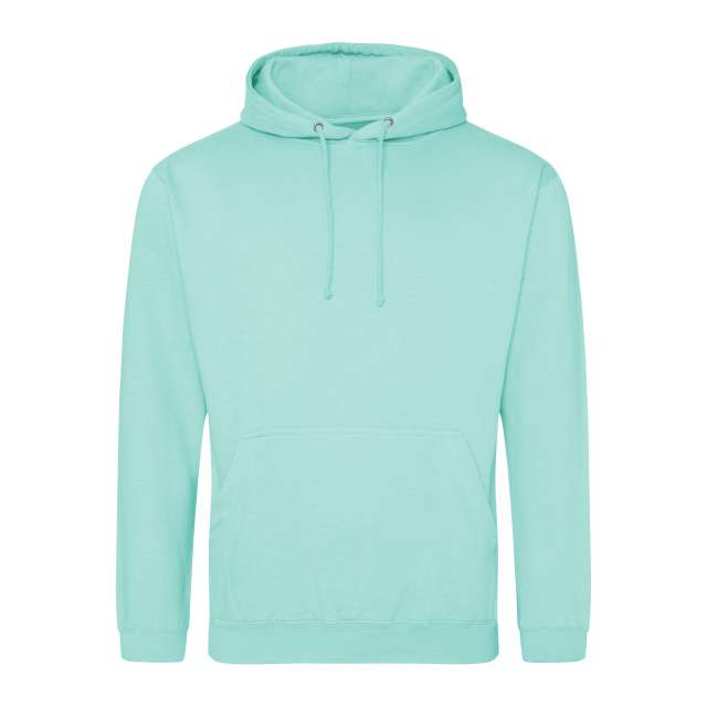 Just Hoods College Hoodie - Just Hoods College Hoodie - Mint Green