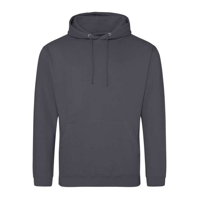 Just Hoods College Hoodie - grey