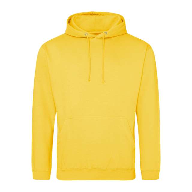 Just Hoods College Hoodie - yellow