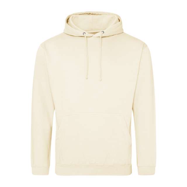 Just Hoods College Hoodie - Just Hoods College Hoodie - Natural