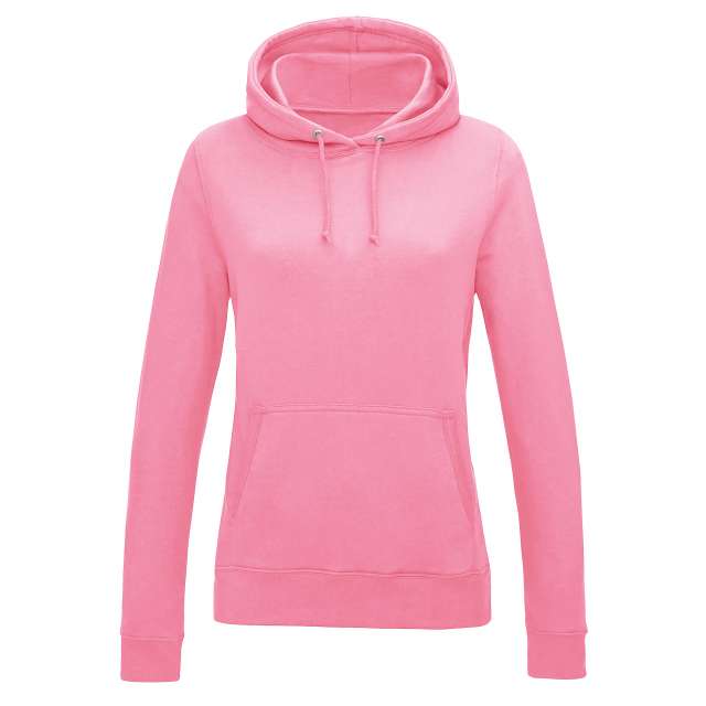 Just Hoods Women's College Hoodie - ružová