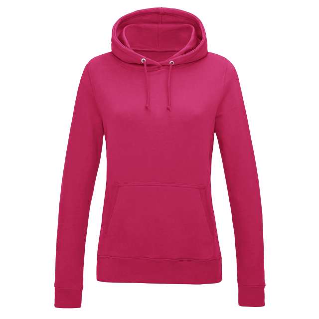 Just Hoods Women's College Hoodie - ružová