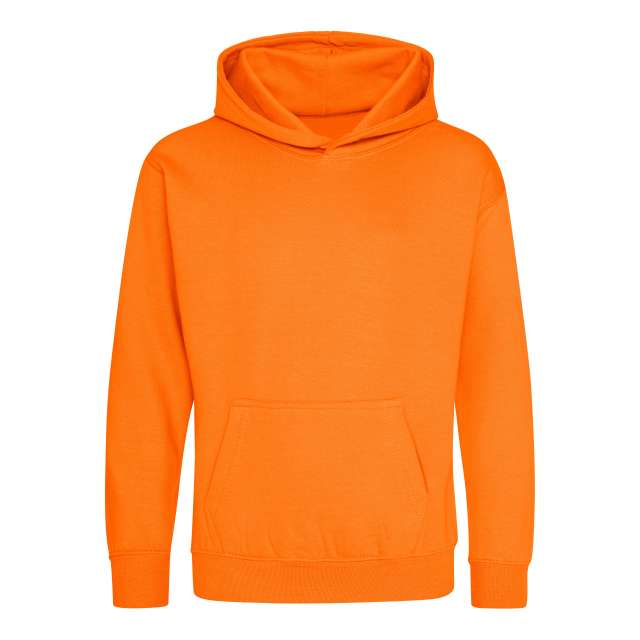 Just Hoods Kids Hoodie - orange