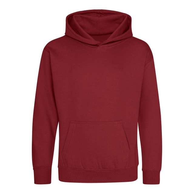 Just Hoods Kids Hoodie - red