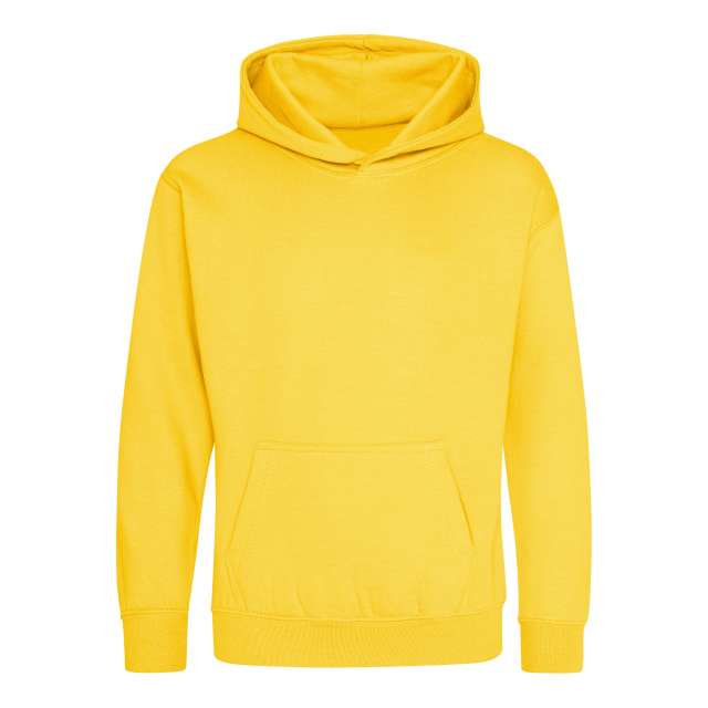 Just Hoods Kids Hoodie - yellow