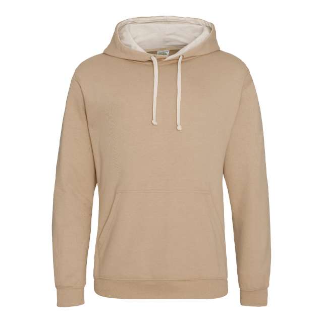 Just Hoods Varsity Hoodie - Bräune