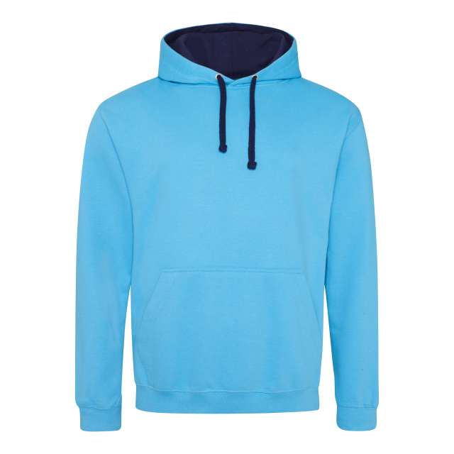 Just Hoods Varsity Hoodie - blau