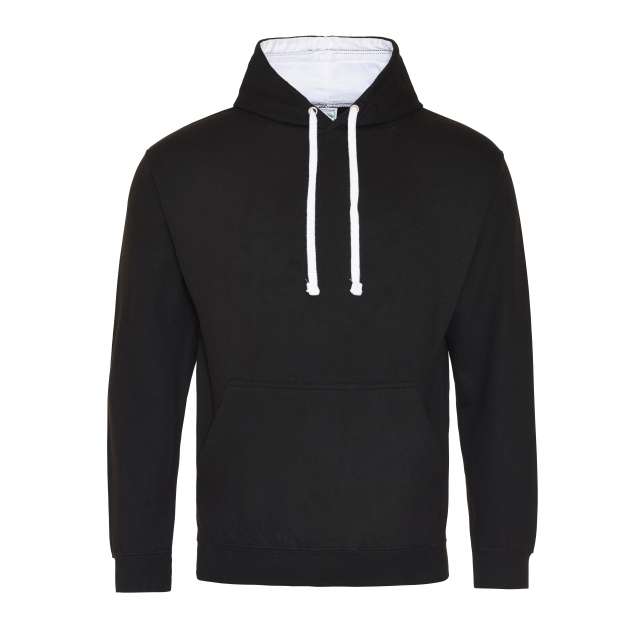 Just Hoods Varsity Hoodie - čierna