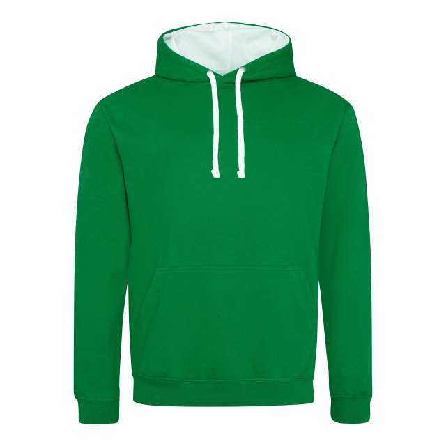 Just Hoods Varsity Hoodie - Grün