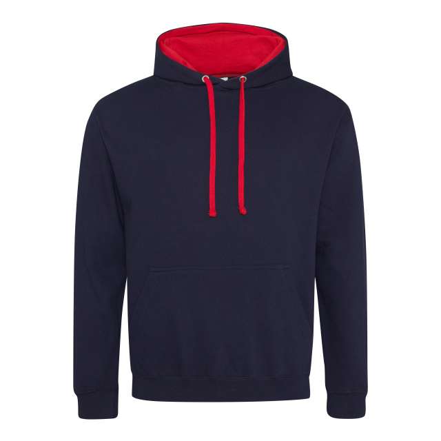 Just Hoods Varsity Hoodie - blau