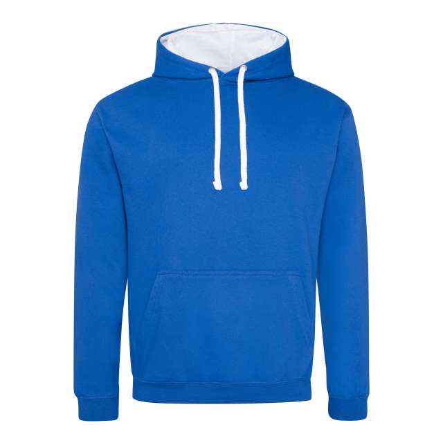 Just Hoods Varsity Hoodie - modrá