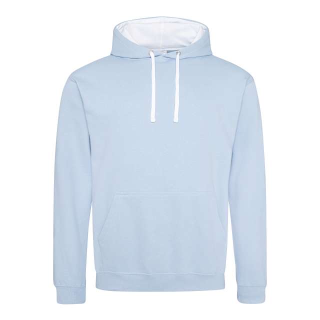 Just Hoods Varsity Hoodie - modrá