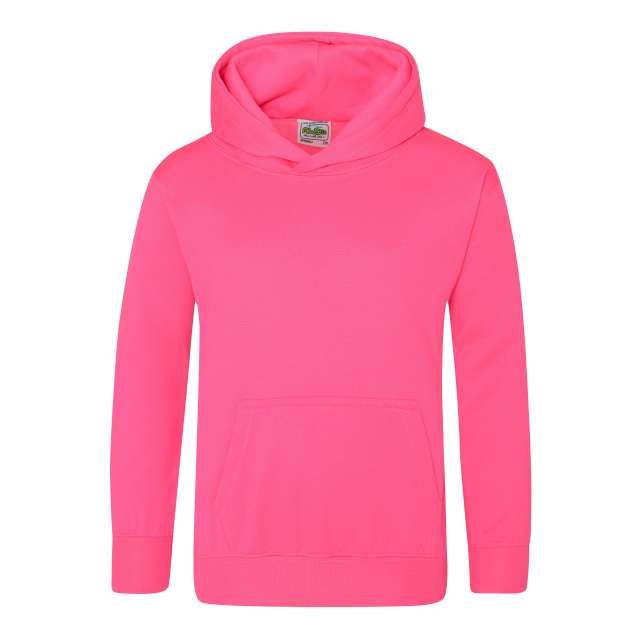 Just Hoods Kids Electric Hoodie - růžová