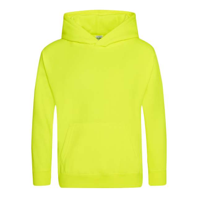 Just Hoods Kids Electric Hoodie - Gelb