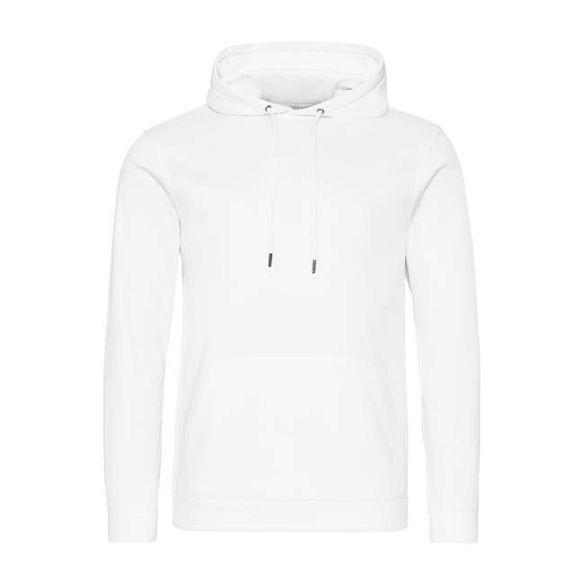 Just Hoods Sports Polyester Hoodie - white
