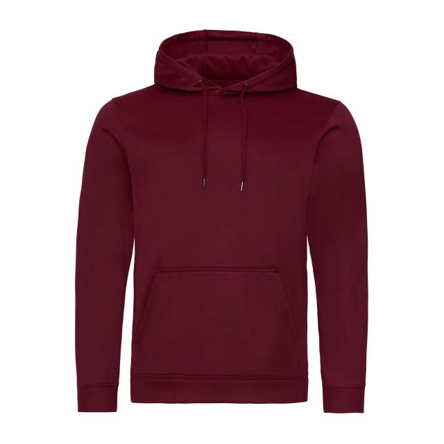 Just Hoods Sports Polyester Hoodie - Rot