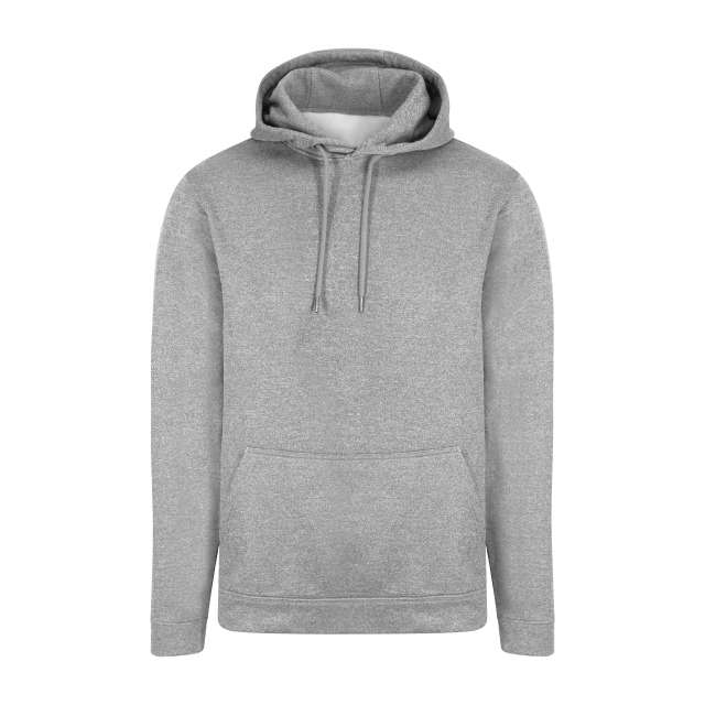 Just Hoods Sports Polyester Hoodie - šedá