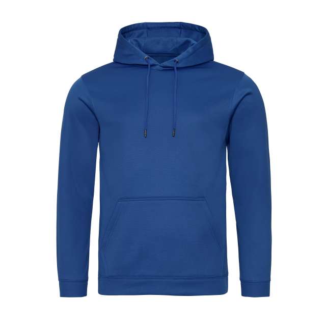 Just Hoods Sports Polyester Hoodie - modrá