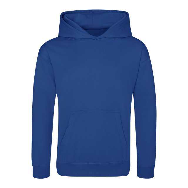 Just Hoods Kids Sports Polyester Hoodie - modrá