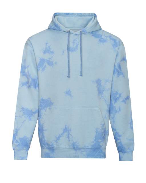 Just Hoods Tie-dye Hoodie - blue