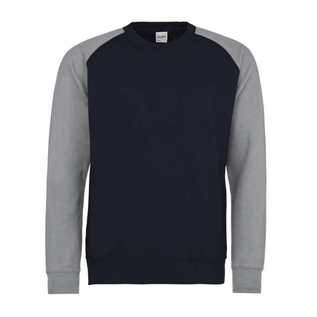 Just Hoods Baseball Sweat - blau