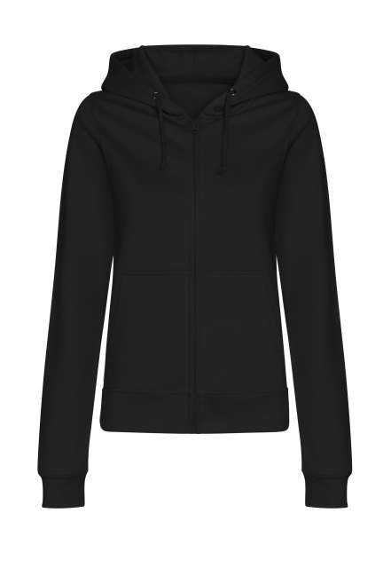 Just Hoods Women's College Zoodie - schwarz