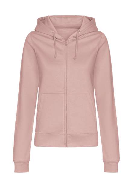 Just Hoods Women's College Zoodie - orange