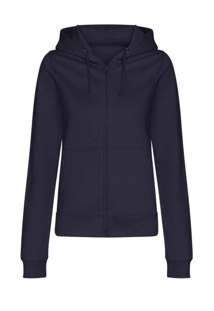 Just Hoods Women's College Zoodie - blau