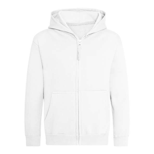 Just Hoods Kids Zoodie - Just Hoods Kids Zoodie - White