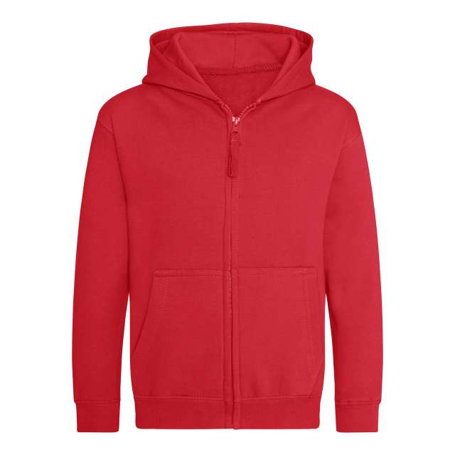 Just Hoods Kids Zoodie - red