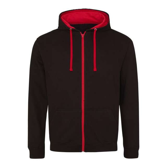 Just Hoods Varsity Zoodie - schwarz