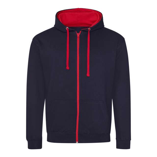 Just Hoods Varsity Zoodie - blau
