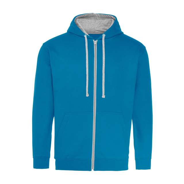 Just Hoods Varsity Zoodie - blue