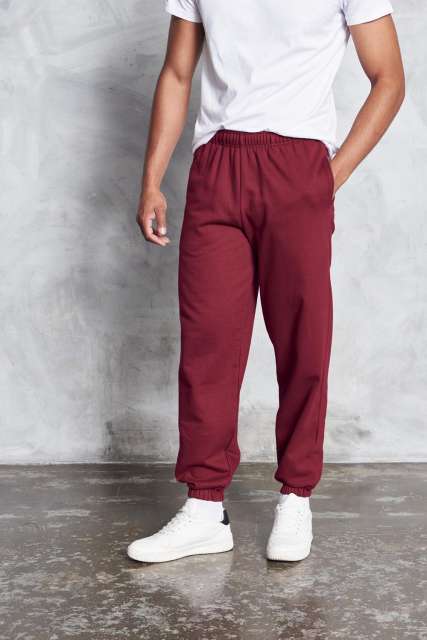 Just Hoods College Cuffed Jogpants - Rot