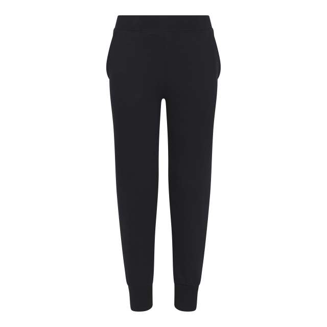 Just Hoods Kids Tapered Track Pants - black